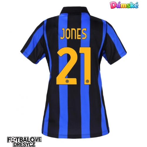Inter Milan Curtis Jones #21 Dámské Domácí Dres 2026-27 Krátký Rukáv Inter Milan Curtis Jones #21 Dámské Domácí Dres 2026-27 Krátký Rukáv
